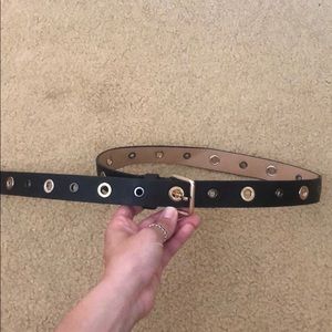 BCBG black and gold belt